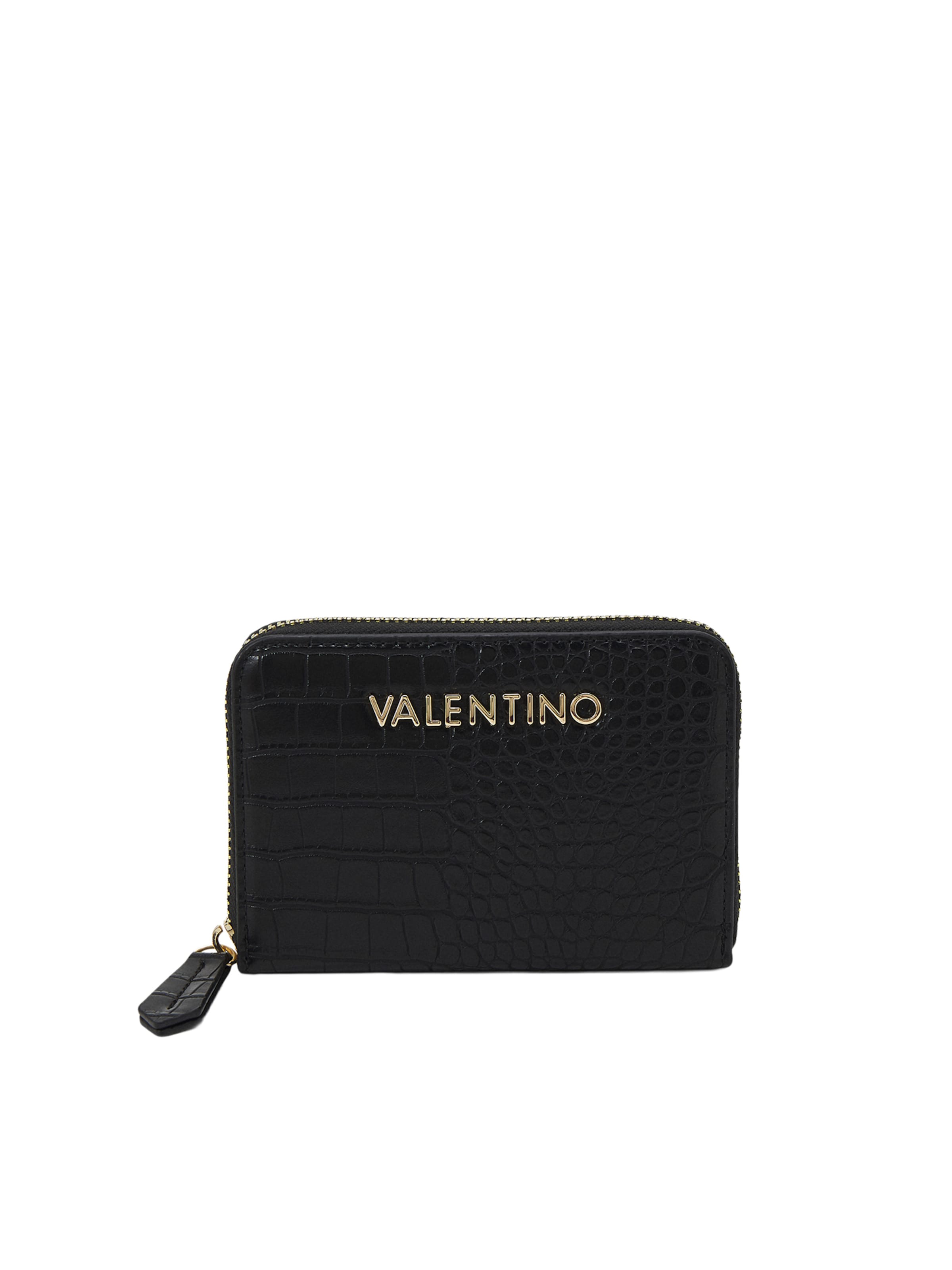 Valentino Bags Portemonnee in Zwart: voorkant