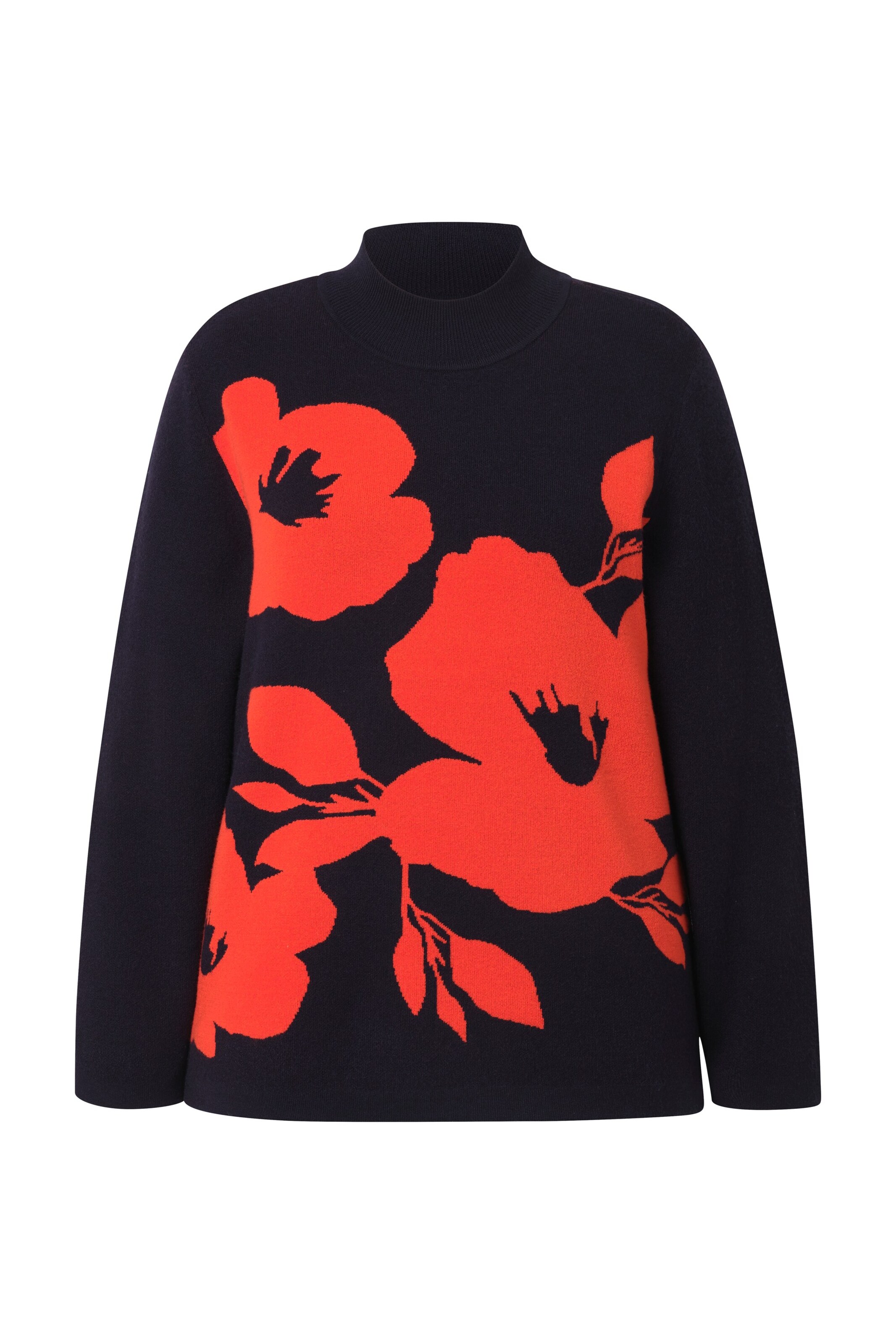 Ulla Popken Sweater in Red / Black, Item view