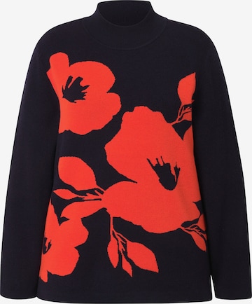 Ulla Popken Trui in Zwart: voorkant