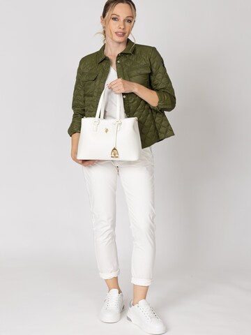 U.S. POLO ASSN. Handtas in Wit: voorkant