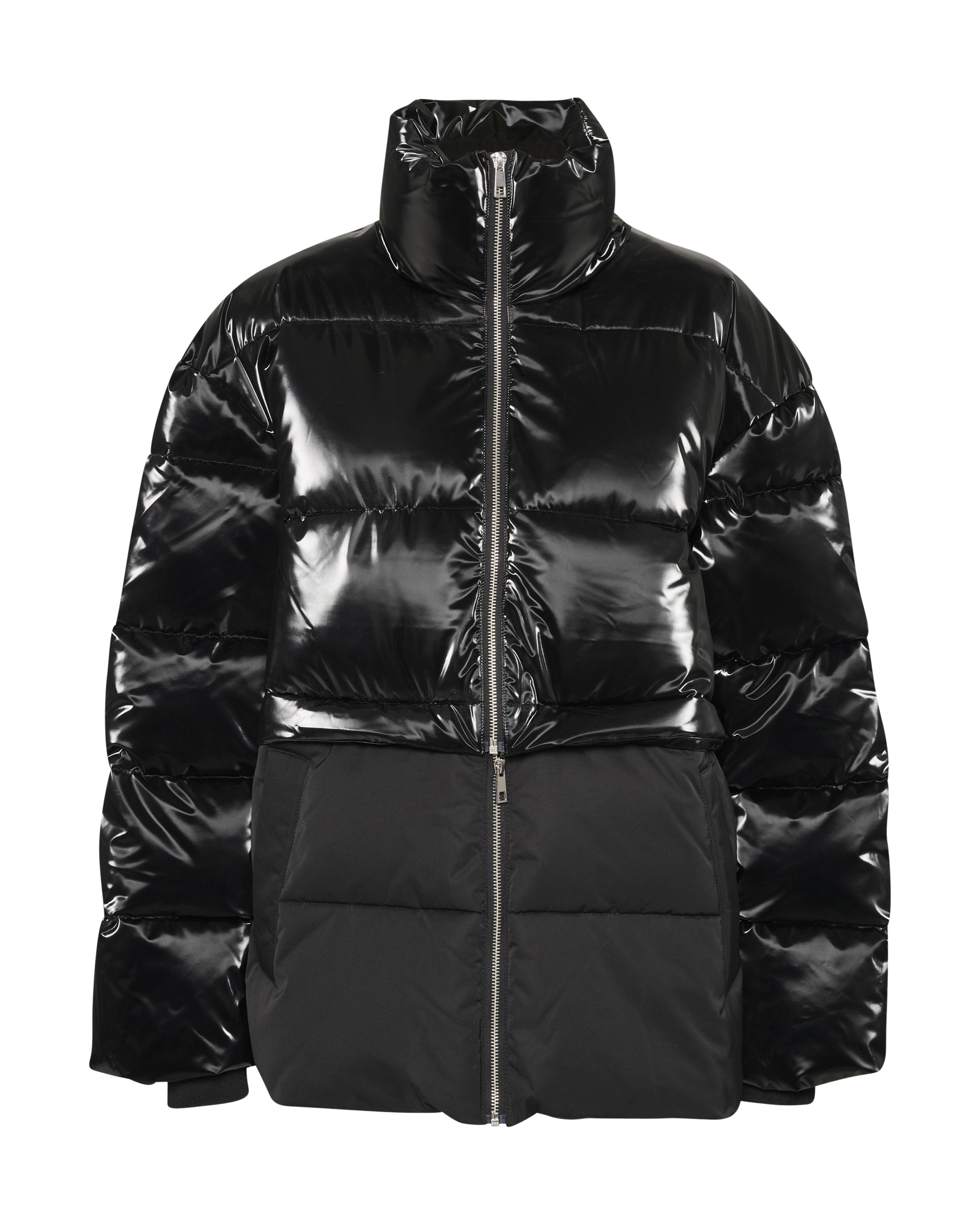 KAREN BY SIMONSEN Vinterjakke i sort: forside