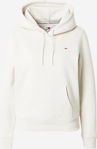 Tommy Jeans - Sweatshirt em bege: frente