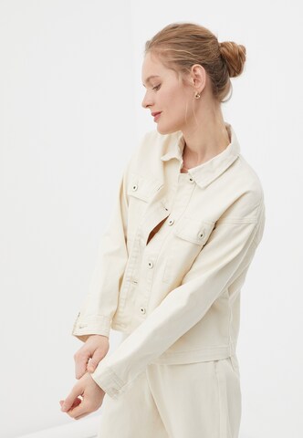 Finn Flare Between-Season Jacket 'Denim' in Beige