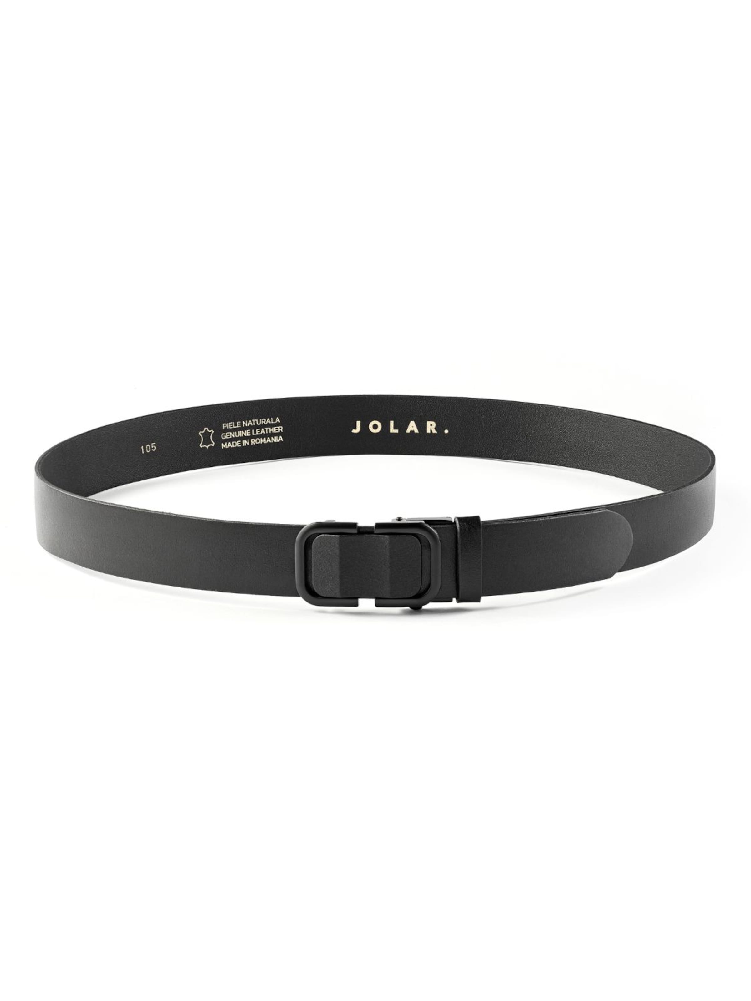 jolar Belt in Black: front