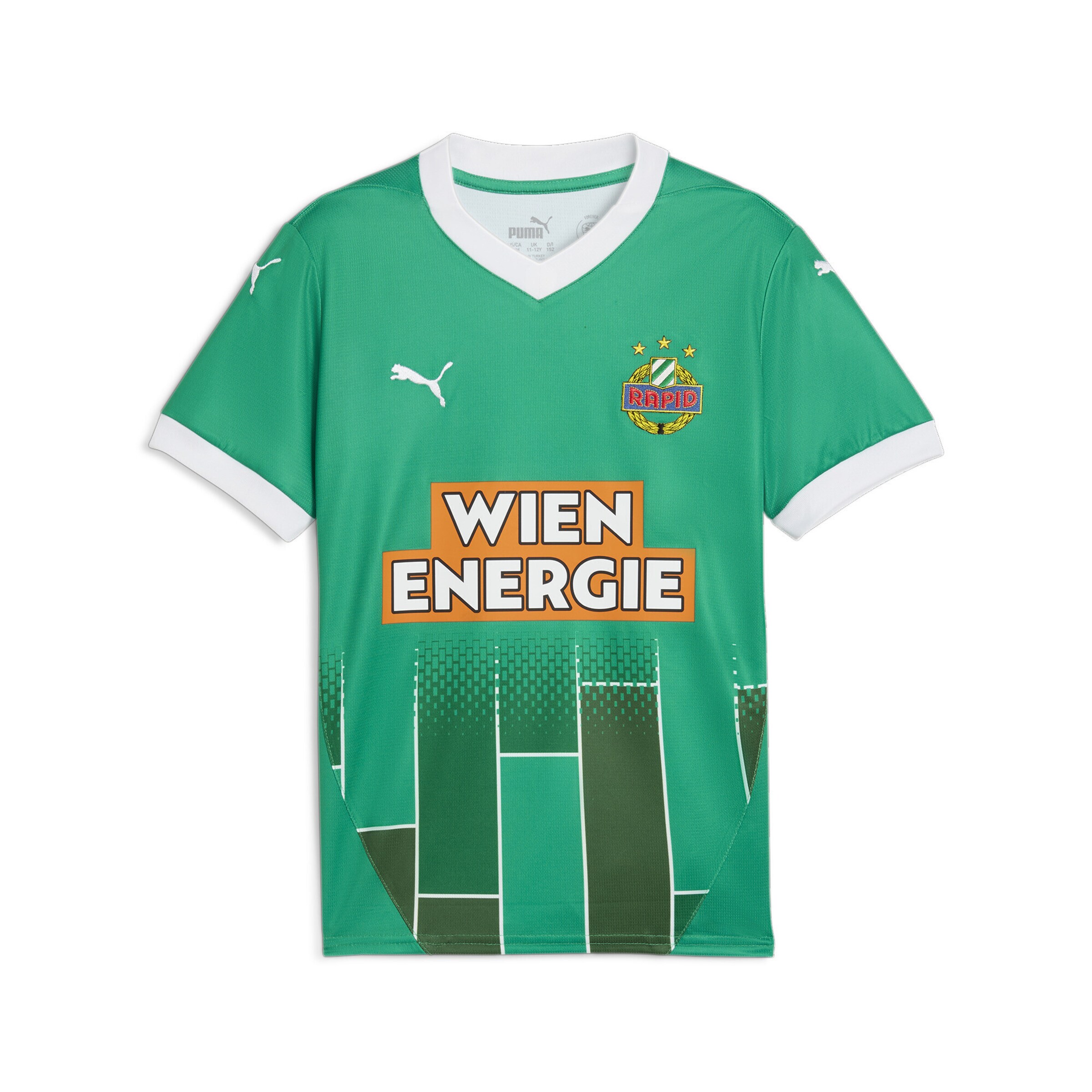 PUMA Performance shirt 'SK Rapid Wien' in Green: front