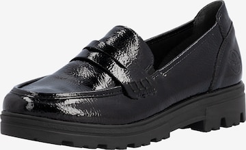 Rieker Loafer värissä musta: etupuoli