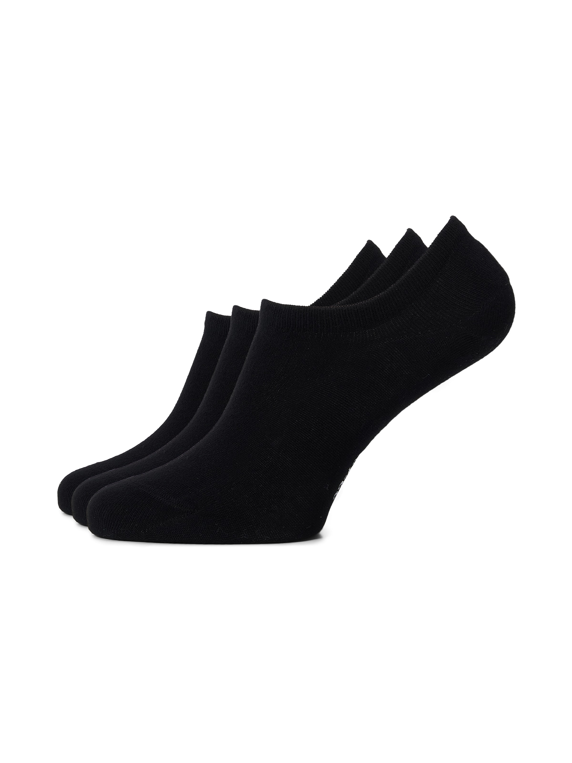 SOLIT socks Sokken 'Footie (zwart)' in Zwart: voorkant