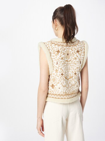 Gilet 'Jimmy' Fabienne Chapot en beige