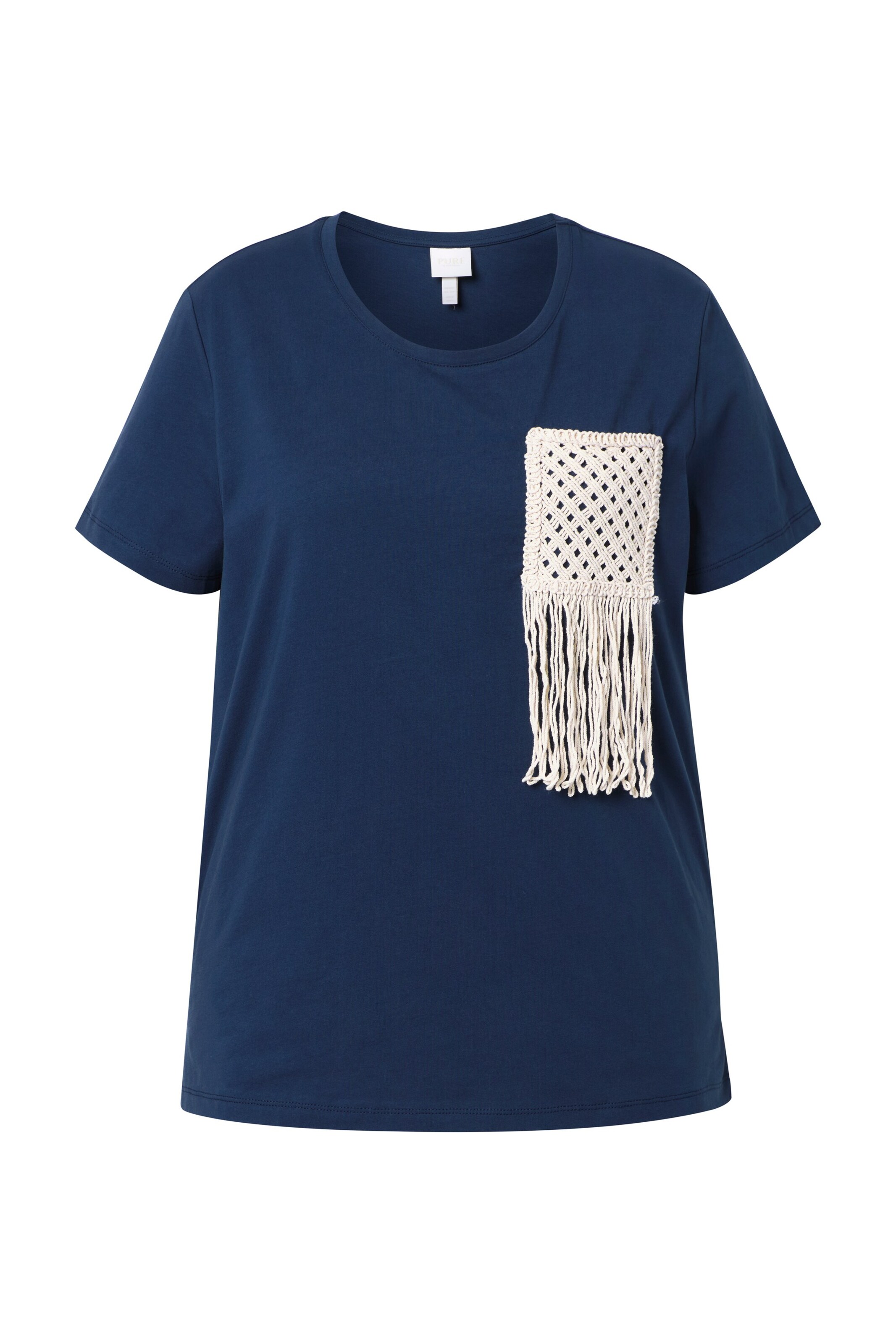 Ulla Popken Shirt in Blau: Vorderseite