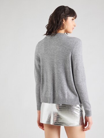 VILA Gebreid vest 'Lilo' in Grijs