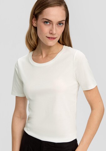 s.Oliver T-Shirt in Weiß: Vorderseite