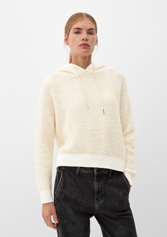 s.Oliver Pullover in Beige: Vorderseite