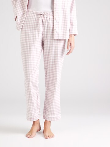 Hunkemöller Pajama pants 'Essentials' in Purple: front