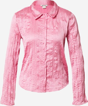 Monki Blouse in Pink: front