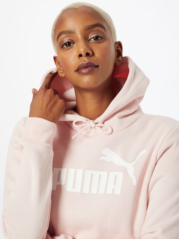PUMA - Sweatshirt de desporto 'Essentials' em rosa