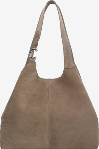 Sac bandoulière 'C-Easy' Coccinelle en gris : devant