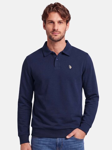 U.S. POLO ASSN. Sweatshirt in Blue: front