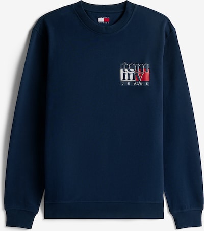 Megztinis be užsegimo iš Tommy Jeans, spalva – tamsiai mėlyna jūros spalva / raudona / balta, Prekių apžvalga