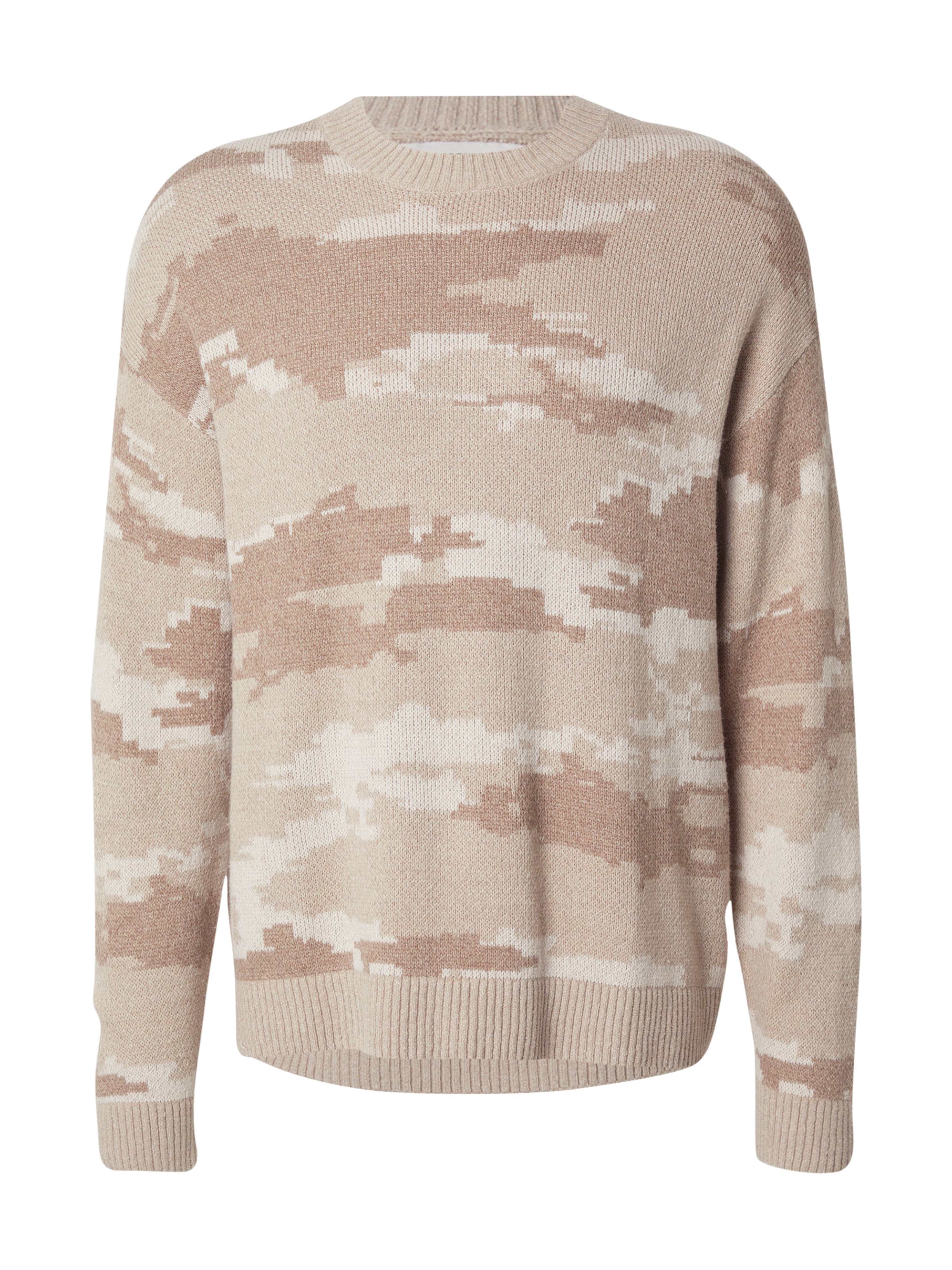 HOLLISTERPulover 'INTARSIA' - smeđa boja: prednji dio