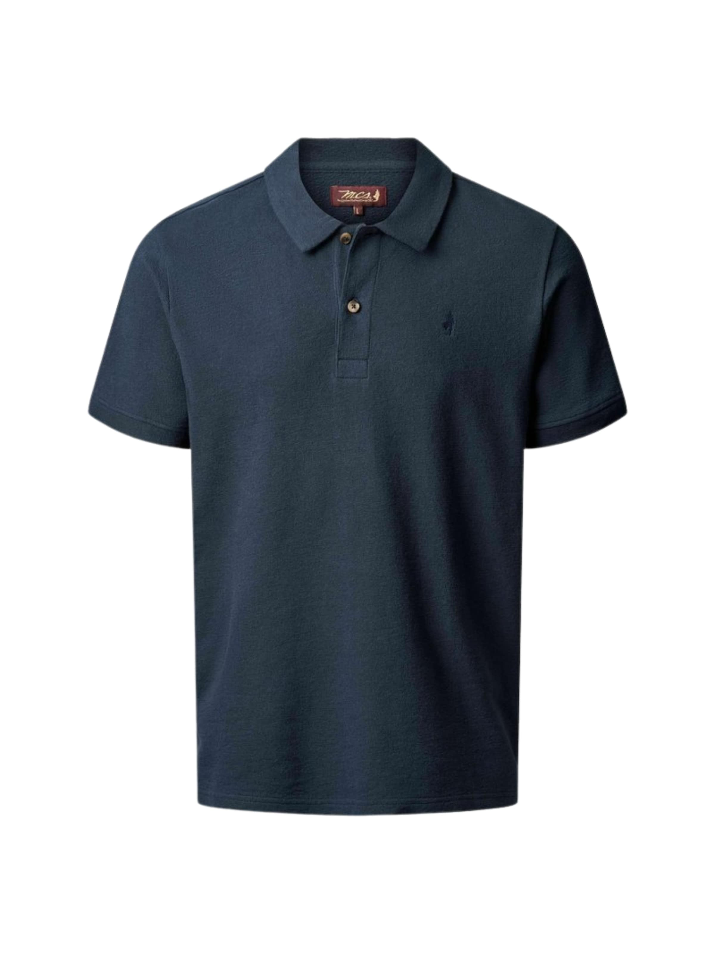 MCS - Ajuste confortable Camisa ' MCMarlon ' en azul: frente