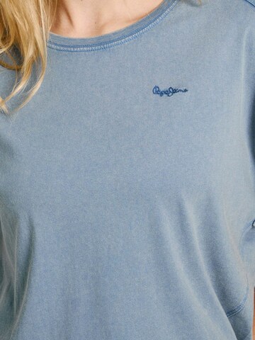 Pepe Jeans T-Shirt 'EDITH' in Blau