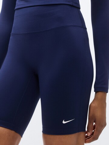 NIKE Скинни Спортивные штаны 'ONE' в Синий