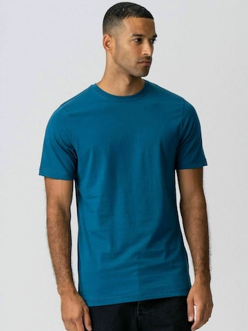 TEESHOPPEN - Ajuste regular Camisa ' Organic Basic ' en azul