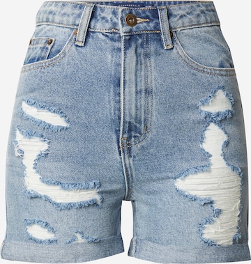 AÉROPOSTALE Regular Jeans in Blauw: voorkant