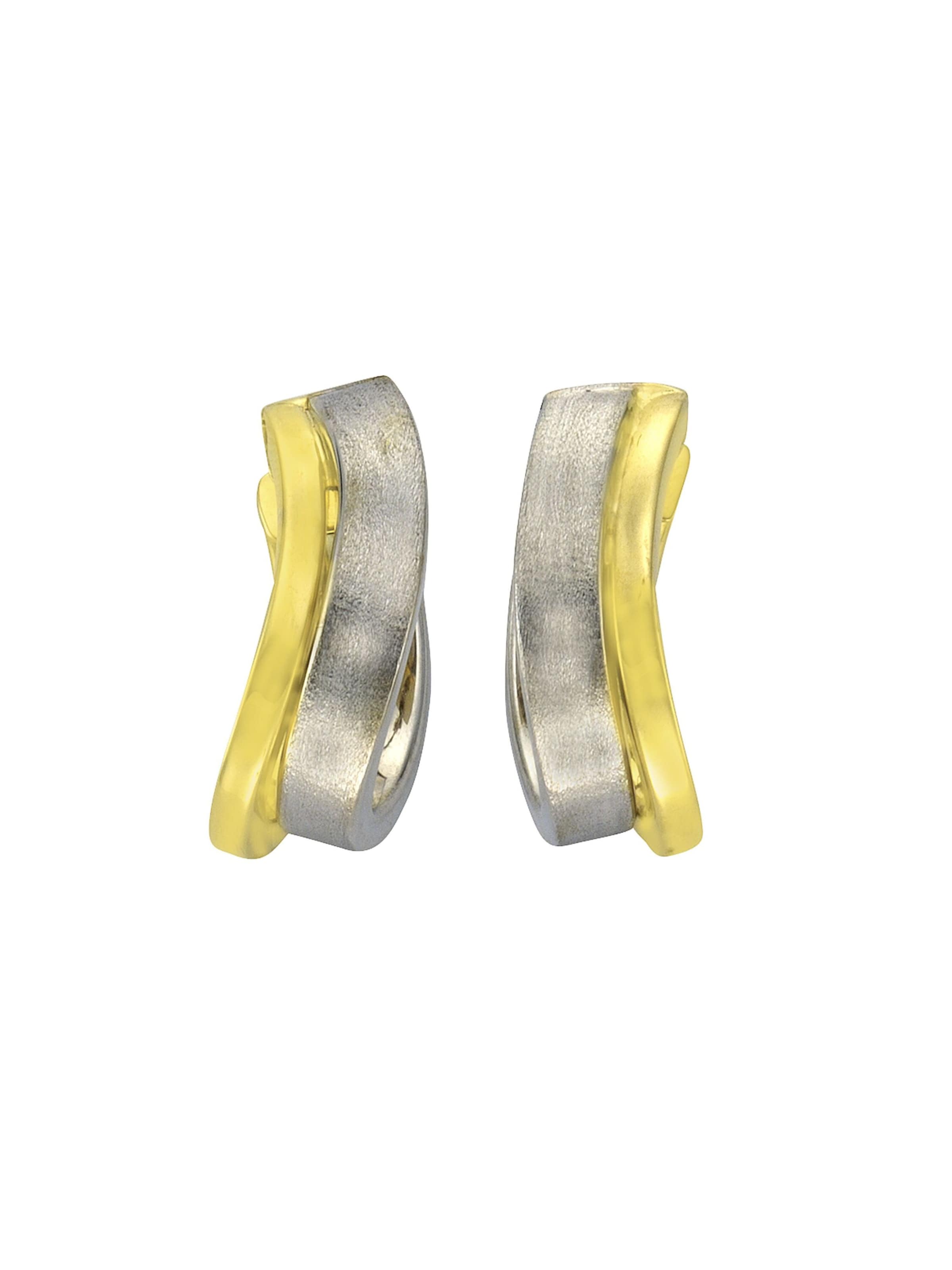 Boucles d'oreilles CELESTA en jaune : devant