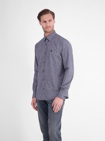 LERROS Regular fit Button Up Shirt in Blue