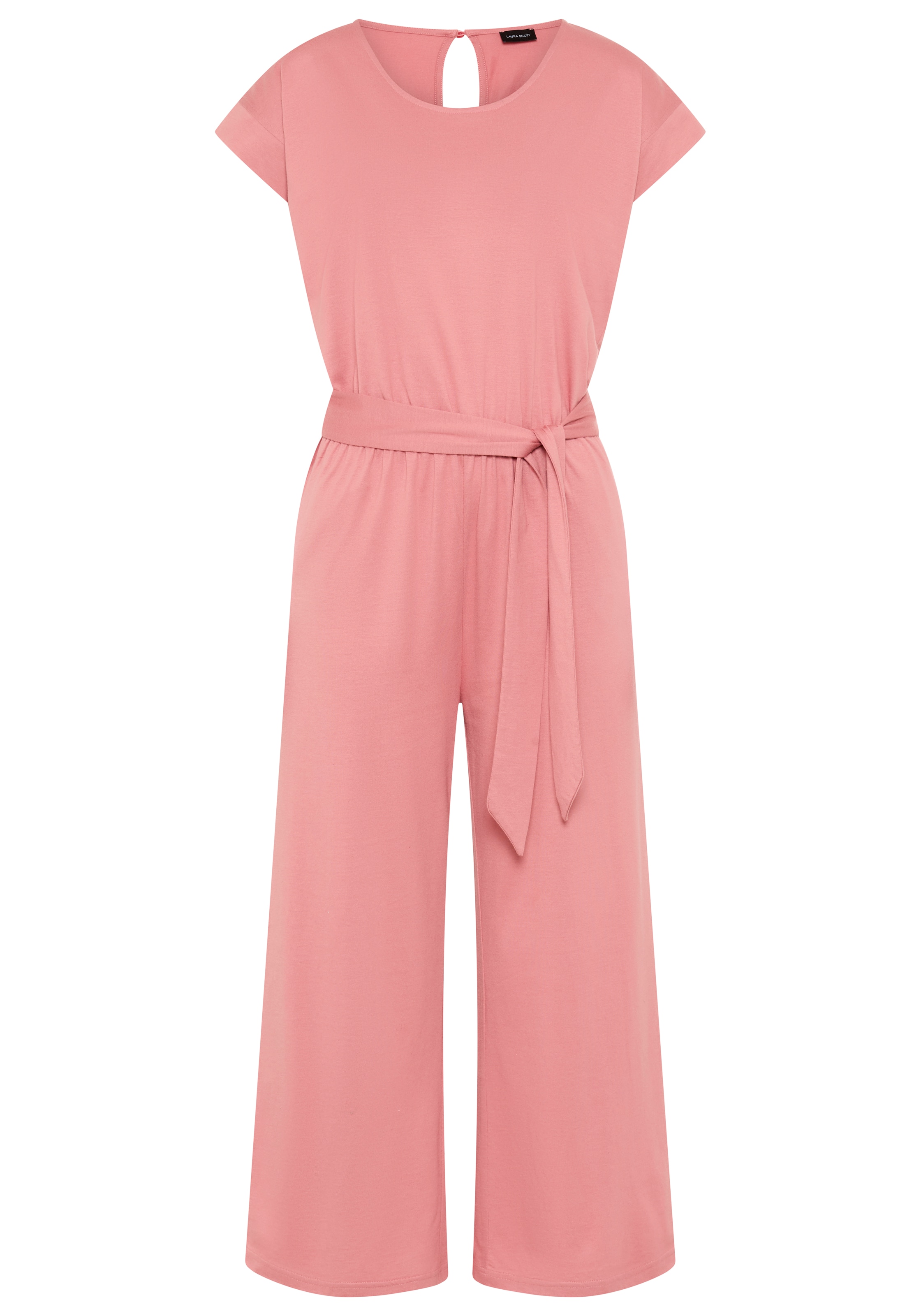 LAURA SCOTT Jumpsuit in Pink: front