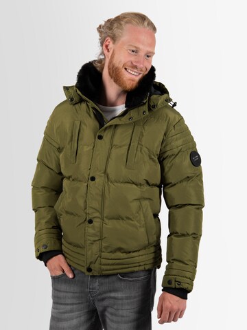 Alessandro Salvarini Jacke 'Fabiano' in Grün: Vorderseite