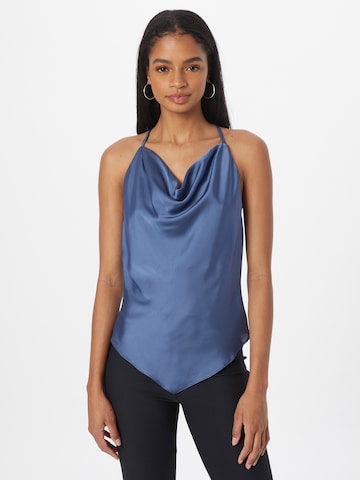 River Island Top in Blue: front