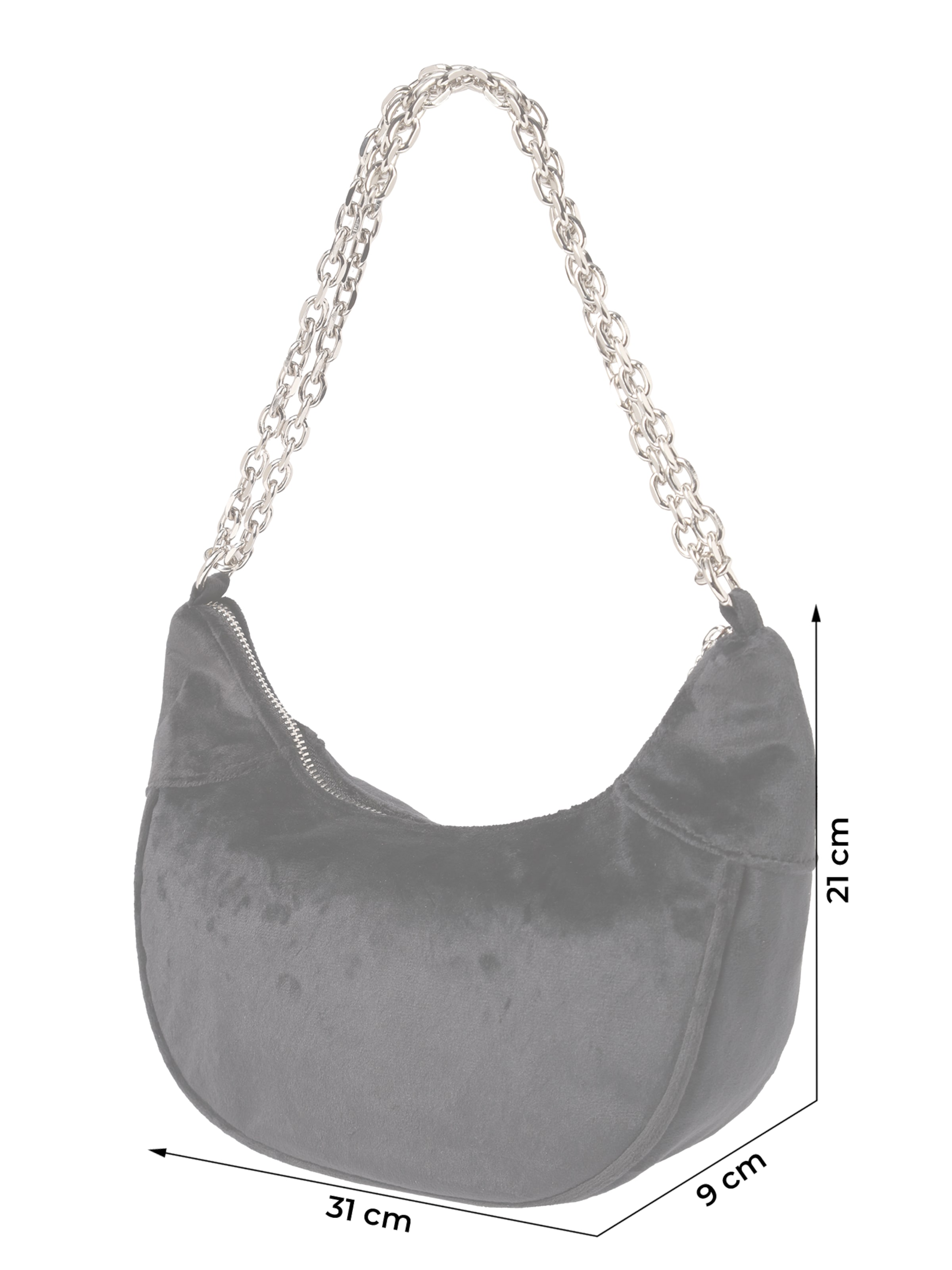 Juicy Couture Наплечная сумка 'Kimberly' в Черный