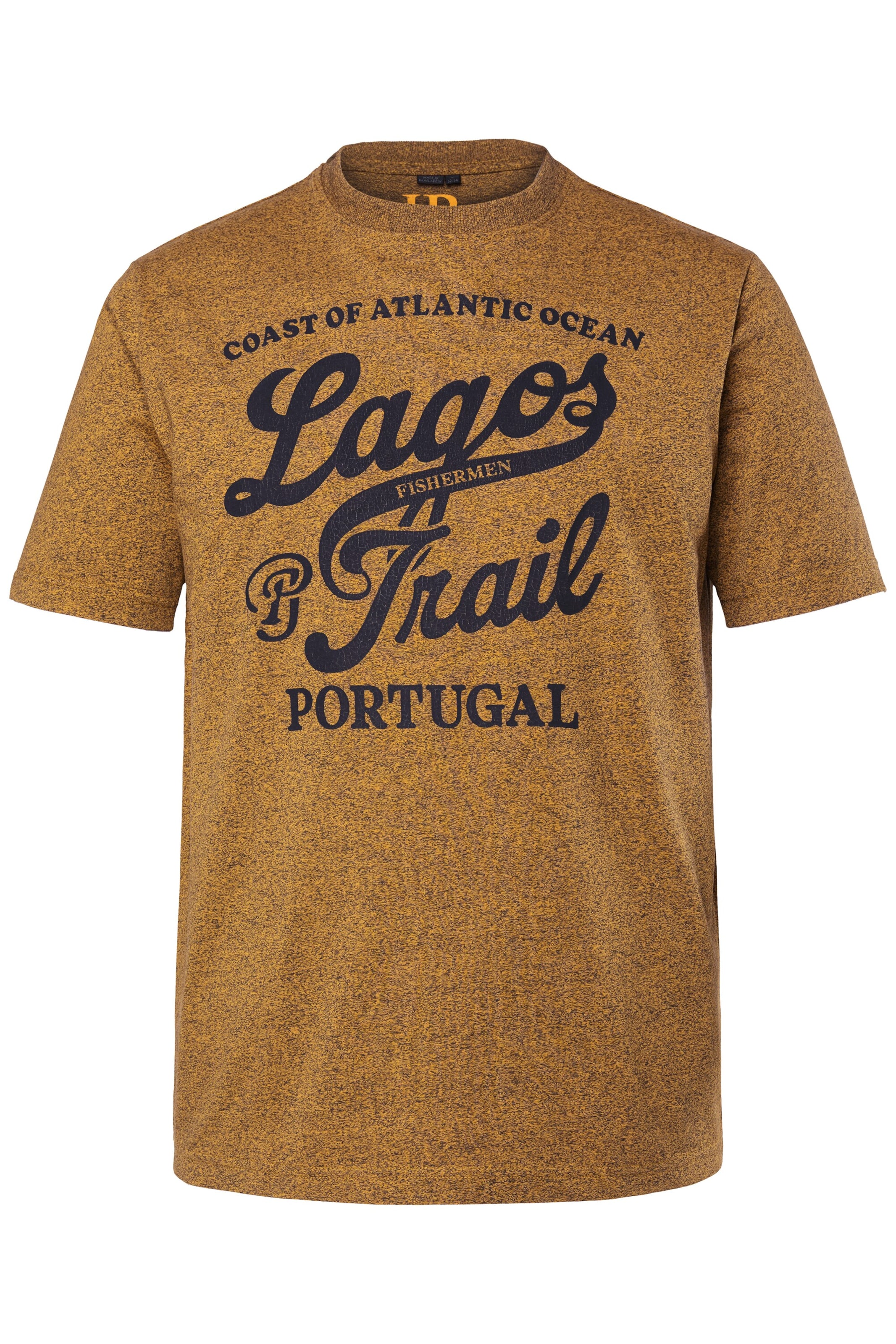 JP1880 Shirt in Bruin: voorkant