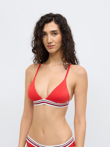 Tommy Hilfiger Underwear Triangle Bikini top in Orange: front