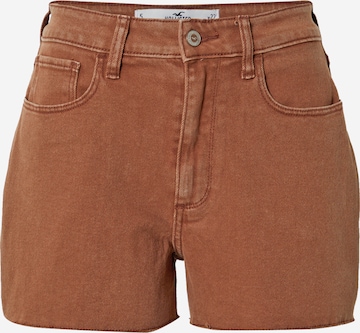 HOLLISTER Shorts in Braun: predná strana