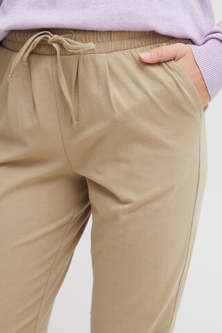 Oxmo Tapered Hose 'Odda' in Beige