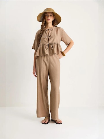 Bianco Lucci Set in Braun