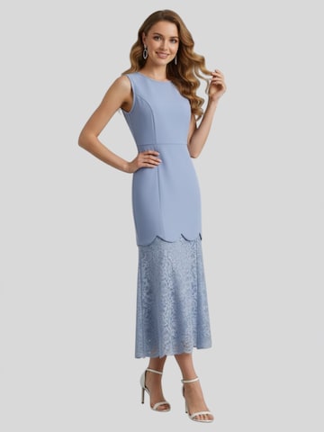 LapaPlus - Vestido de gala en azul