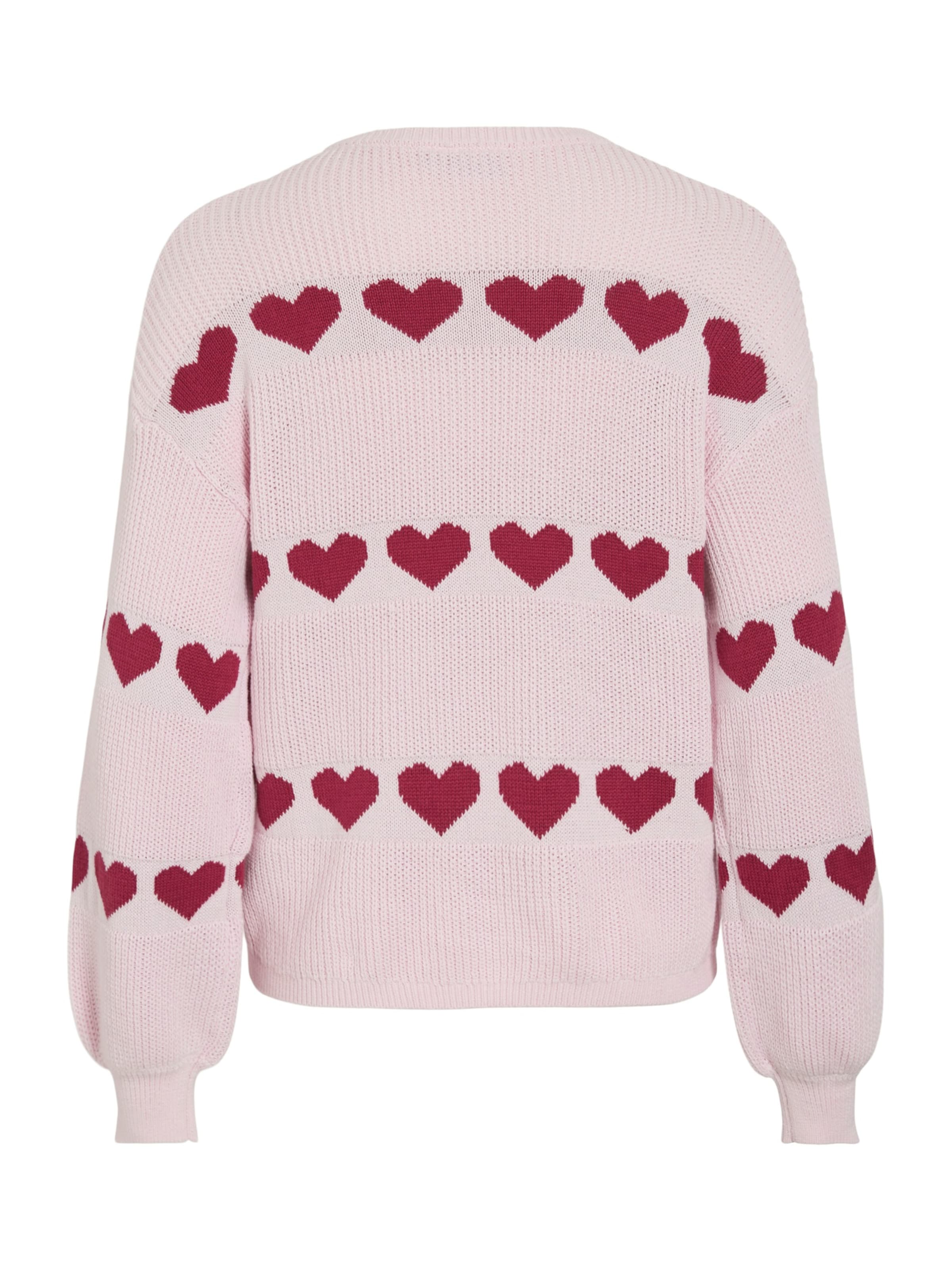 VILA Pulóver 'VIJAMILLA' - rózsaszín