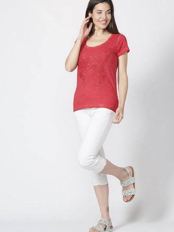 KOROSHI T-Shirt in Rot