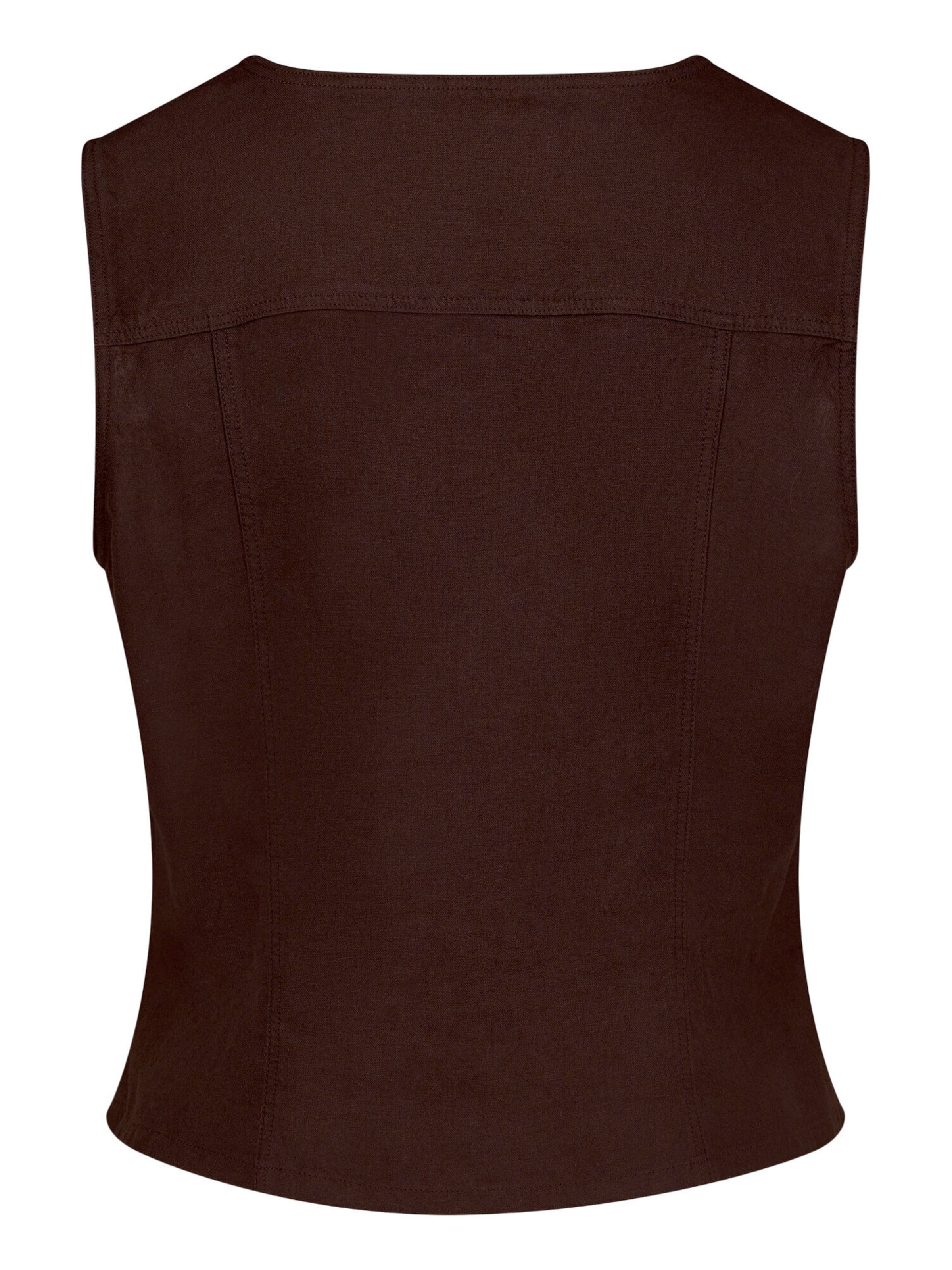 Cartoon Bodywarmer in Bruin