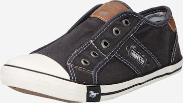 MUSTANG Slip-on in Zwart: voorkant