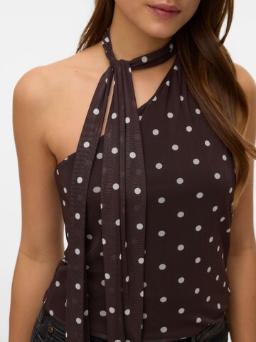 VERO MODA Top 'VMVIC' in Brown