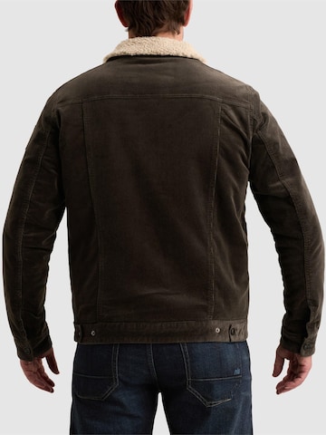 Giacca di mezza stagione 'Trucker jacket in corduroy' di PME Legend in verde