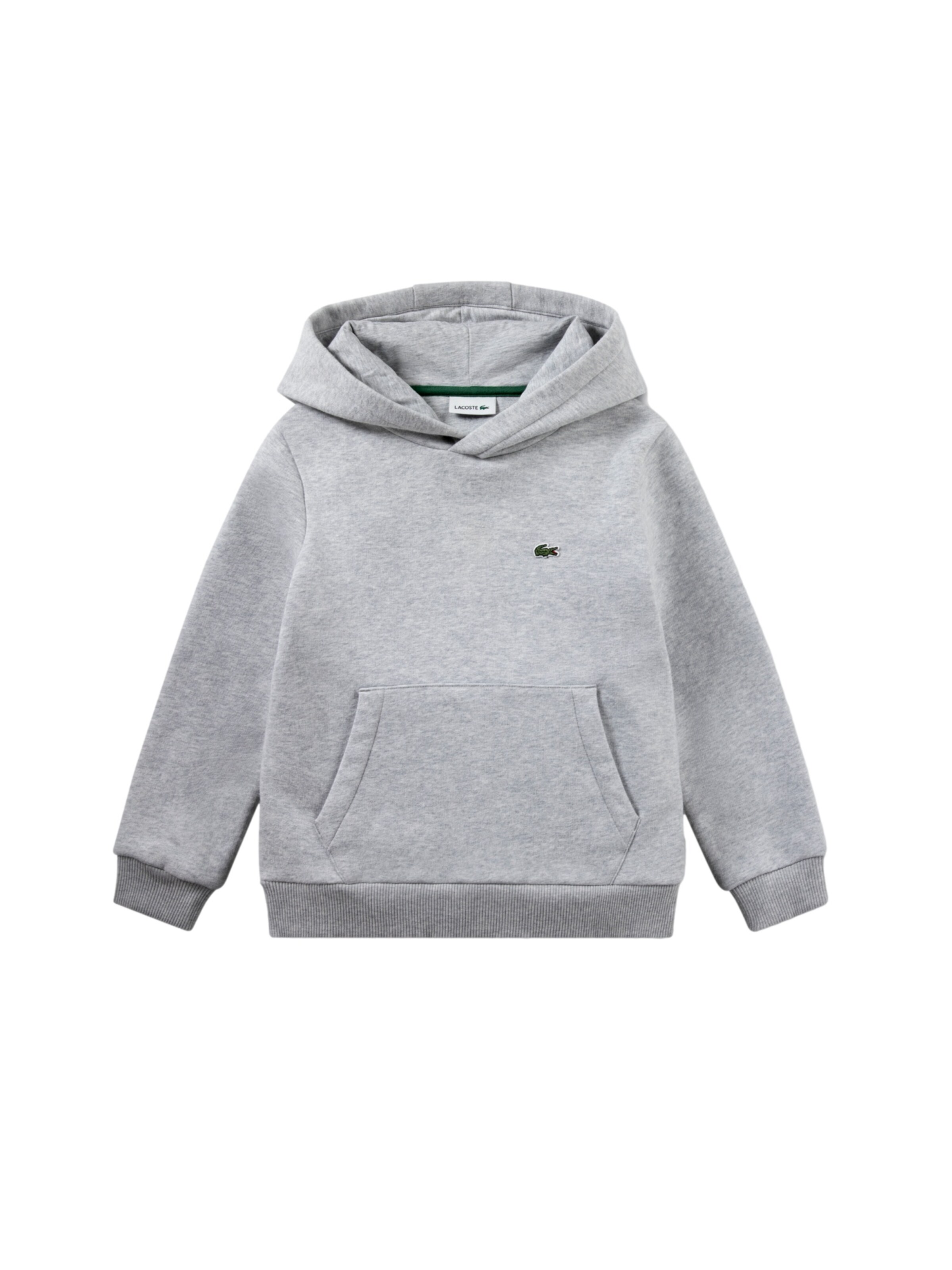LACOSTE Hoodie 'LCB Core' in Grau: Vorderseite