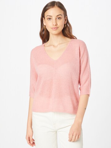 Pull-over Rich & Royal en rose : devant