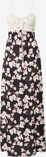 Hailys Kleid 'Kaja' in creme / braun / rosa / schwarz, Produktansicht