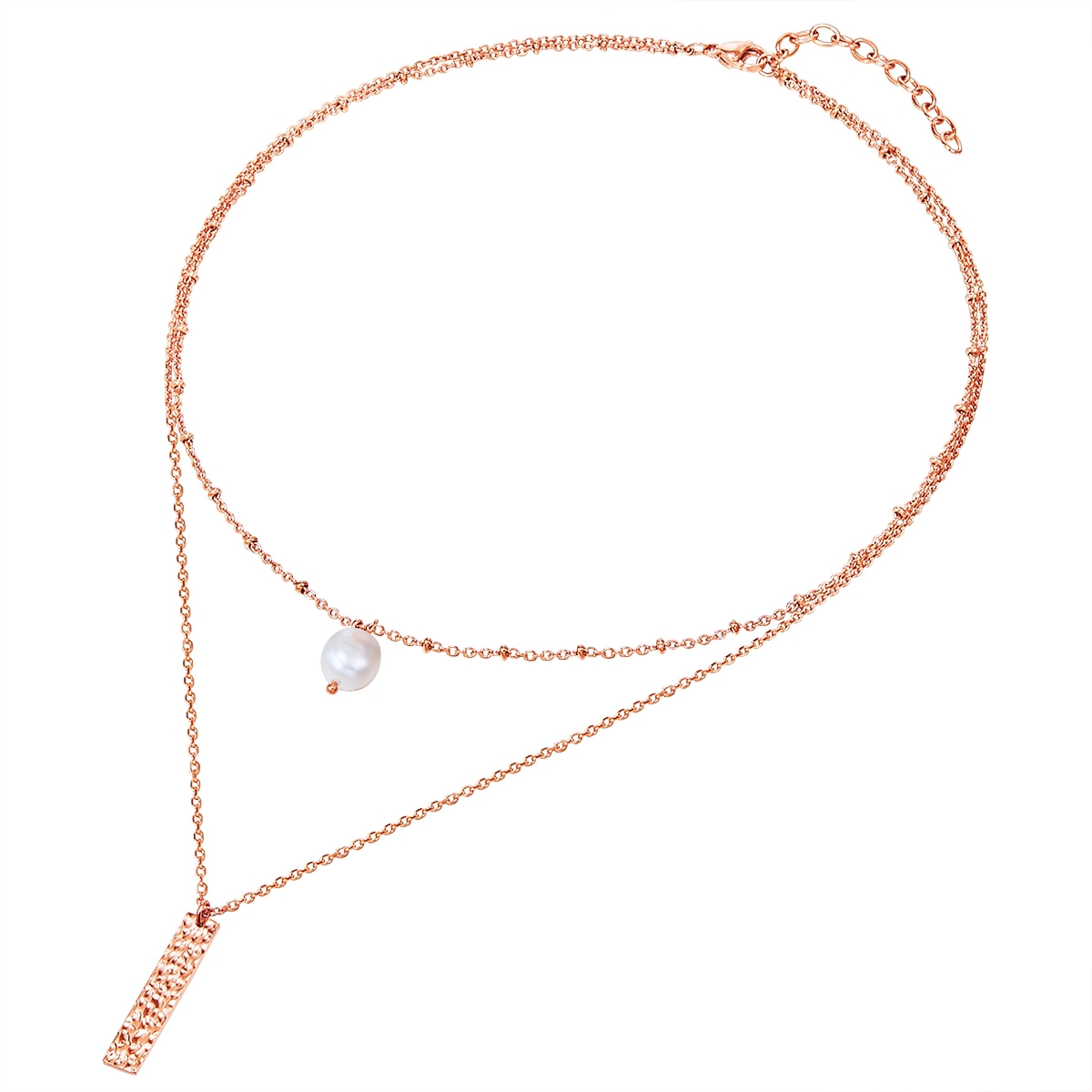 Valero Pearls Ketting in Goud: voorkant